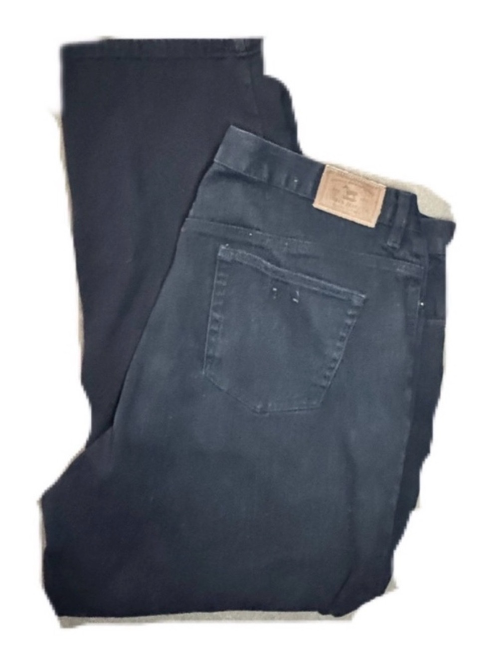 Lauren Ralph Lauren Black Straight-Leg Jeans